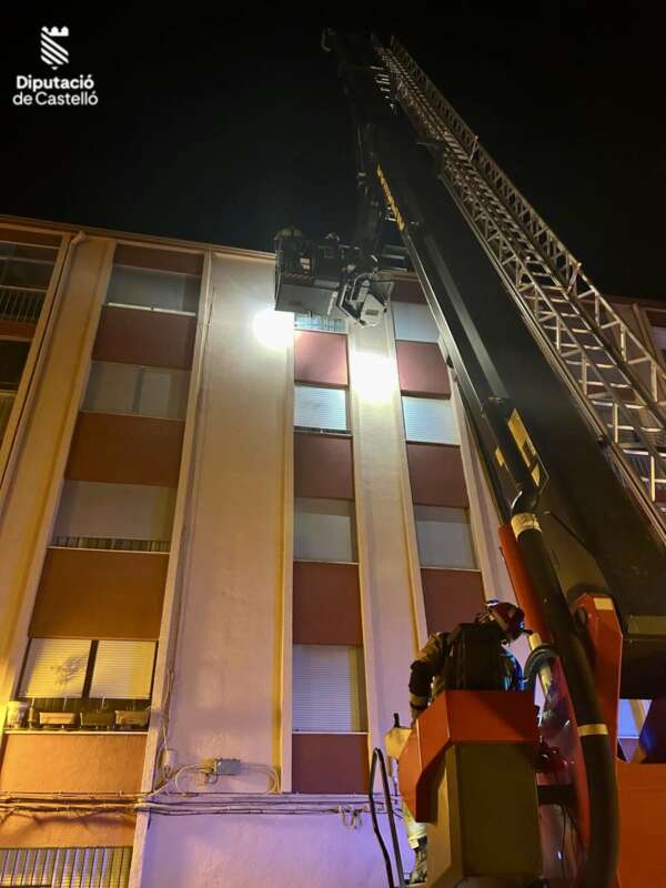 El fuerte viento obliga a realizar 24 intervenciones en la Plana Baixa