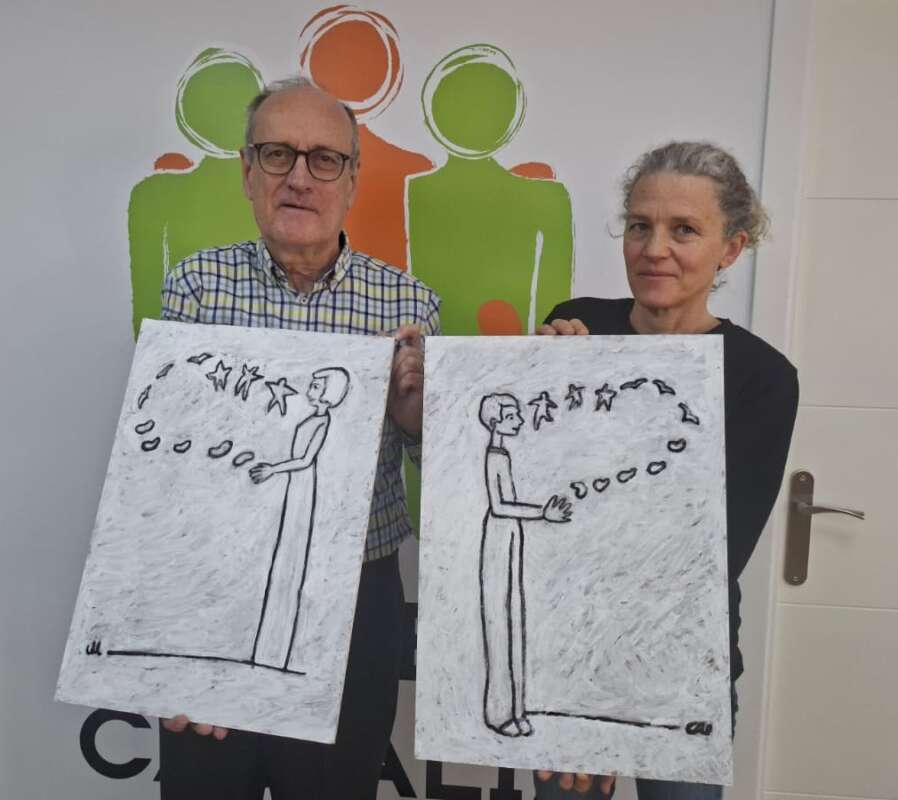 Chloe Bordils ilustra la solidaridad en las XVIII Jornadas Provinciales de Enfermedad Renal