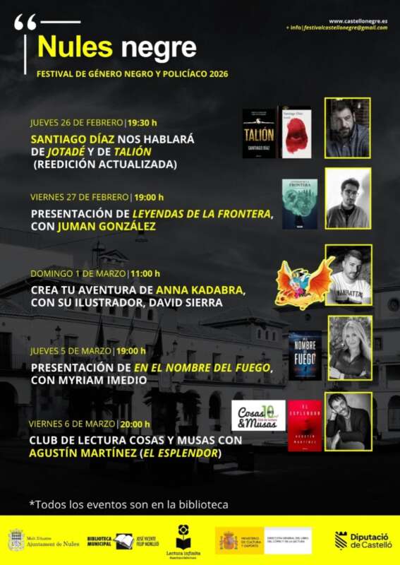 Cartell de Nules Negre