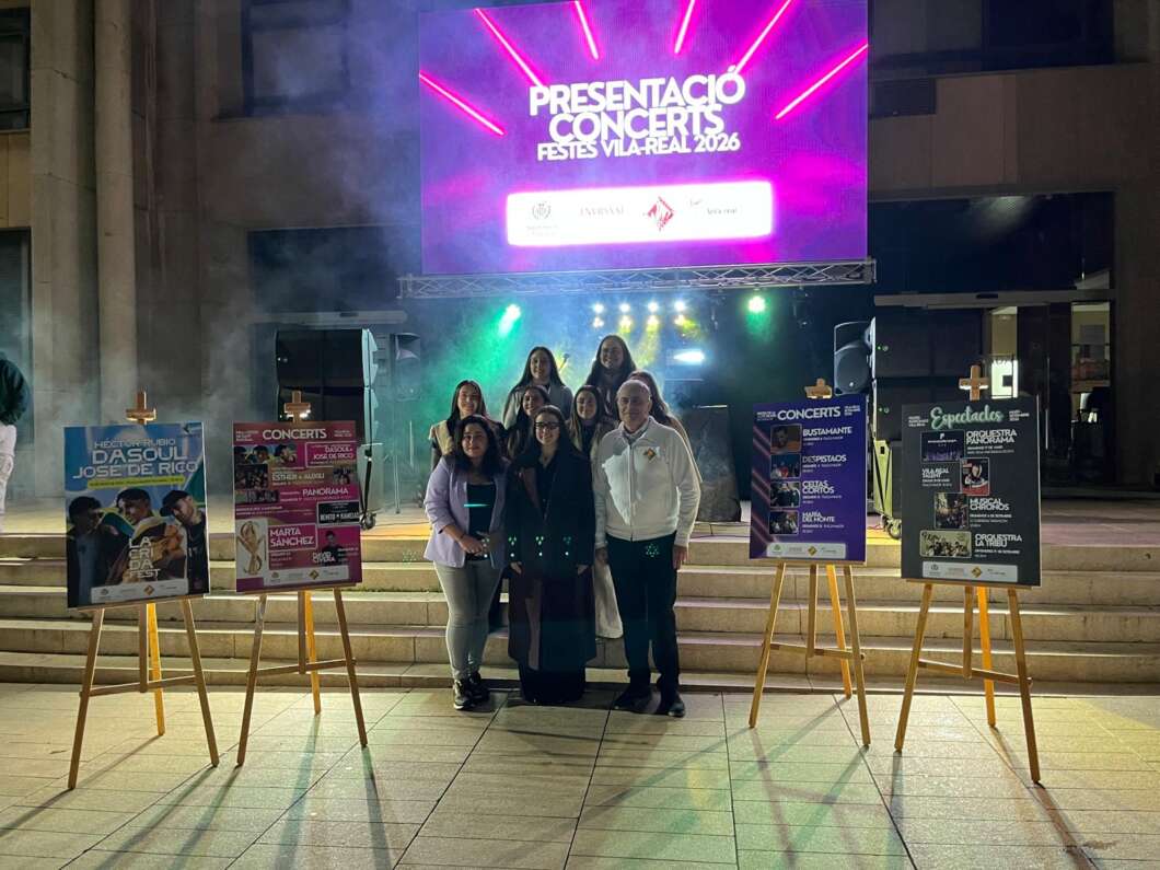Presentació de la programació musical de les festes patronals de 2026 a Vila-real