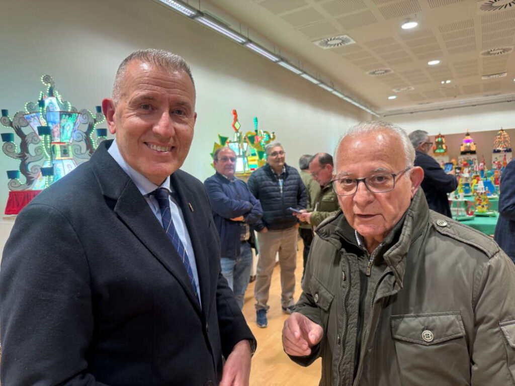 Vicent Sales y Ximo Borras. Concurso de maquetas de gaiatas escolares Magdalena 2026