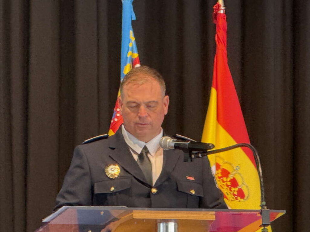 Luis Oria en el día de la Policía Portuaria 060226