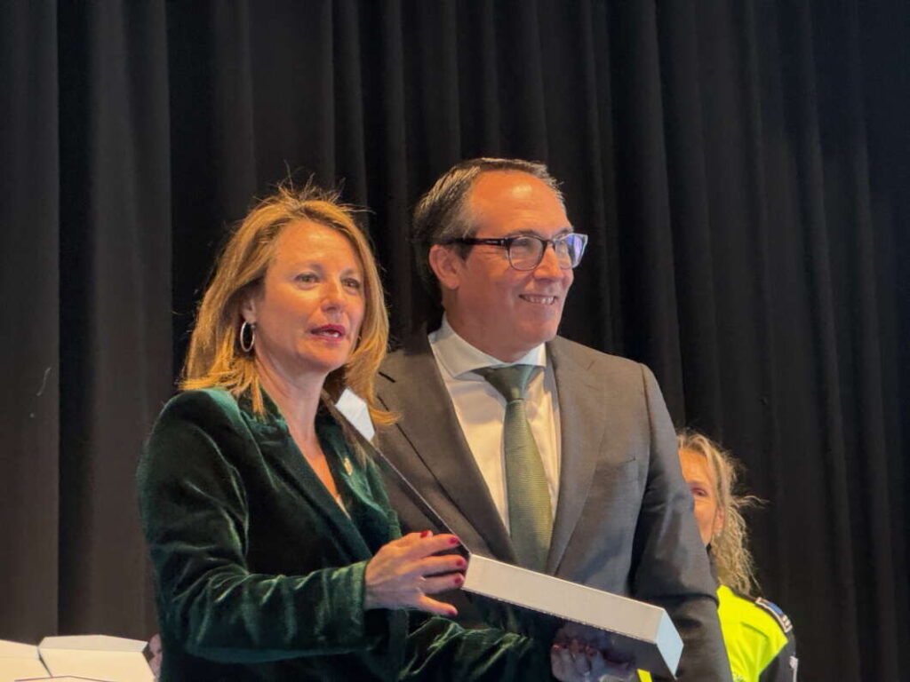 Begoña Carrasco día de la Policía Portuaria 060226