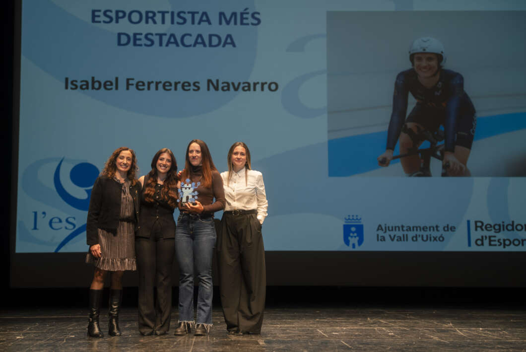 La Gala del Deporte 2026 premia la élite deportiva de la Vall d’Uixó