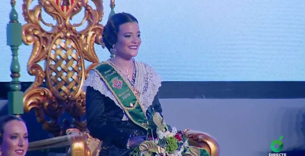 Galanía a la reina de las fiestas de Castellón 2026 Clara Sanz