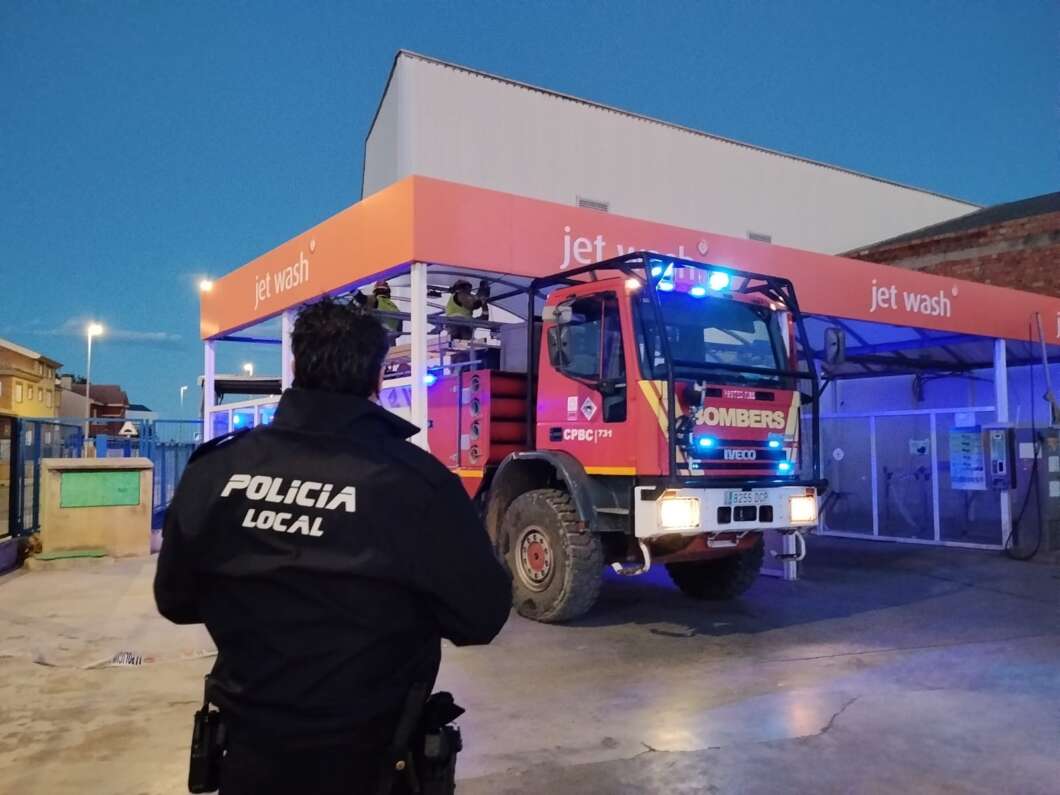 Policia Local Almassora alerta roja vent