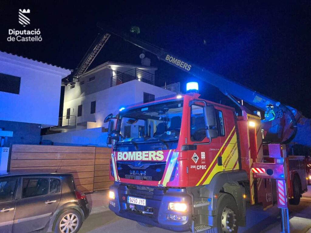 El fuerte viento obliga a realizar 24 intervenciones en la Plana Baixa