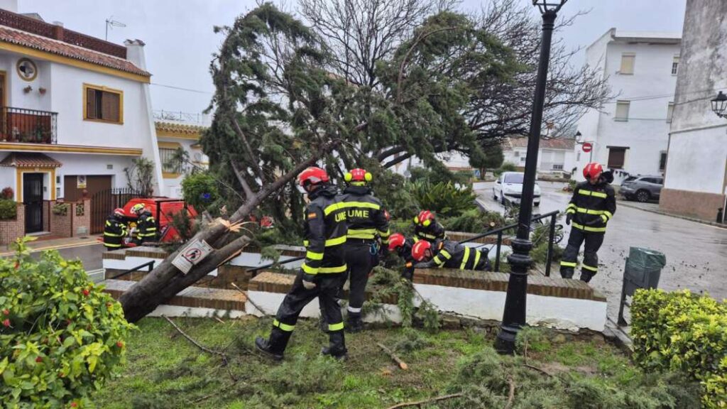 UME inundaciones Andalucía 2026