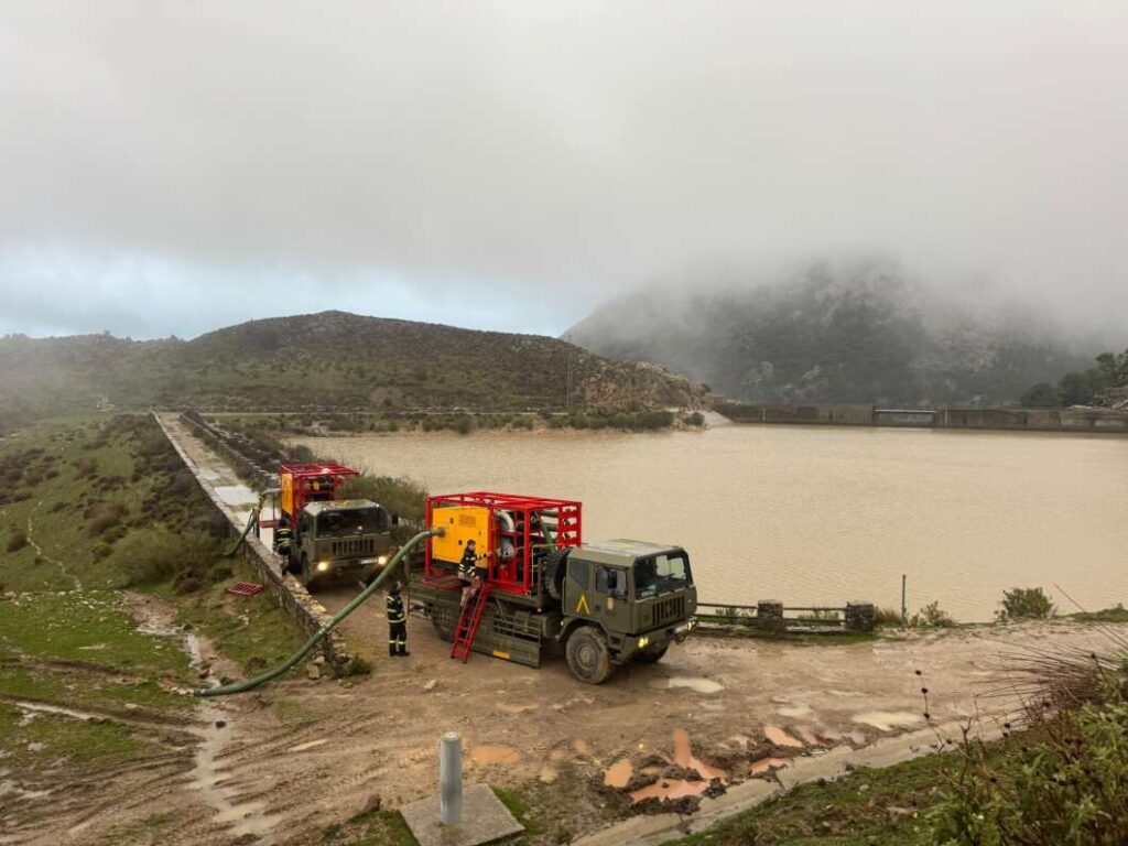 UME inundaciones Andalucía 2026