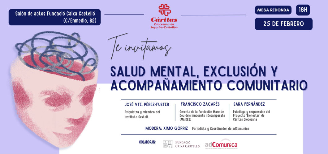 Mesa redonda salud mental cáritas