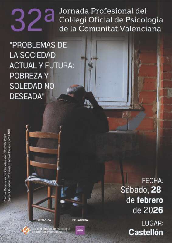 La pobreza y la soledad no deseada, retos sociales que requieren acción psicológica