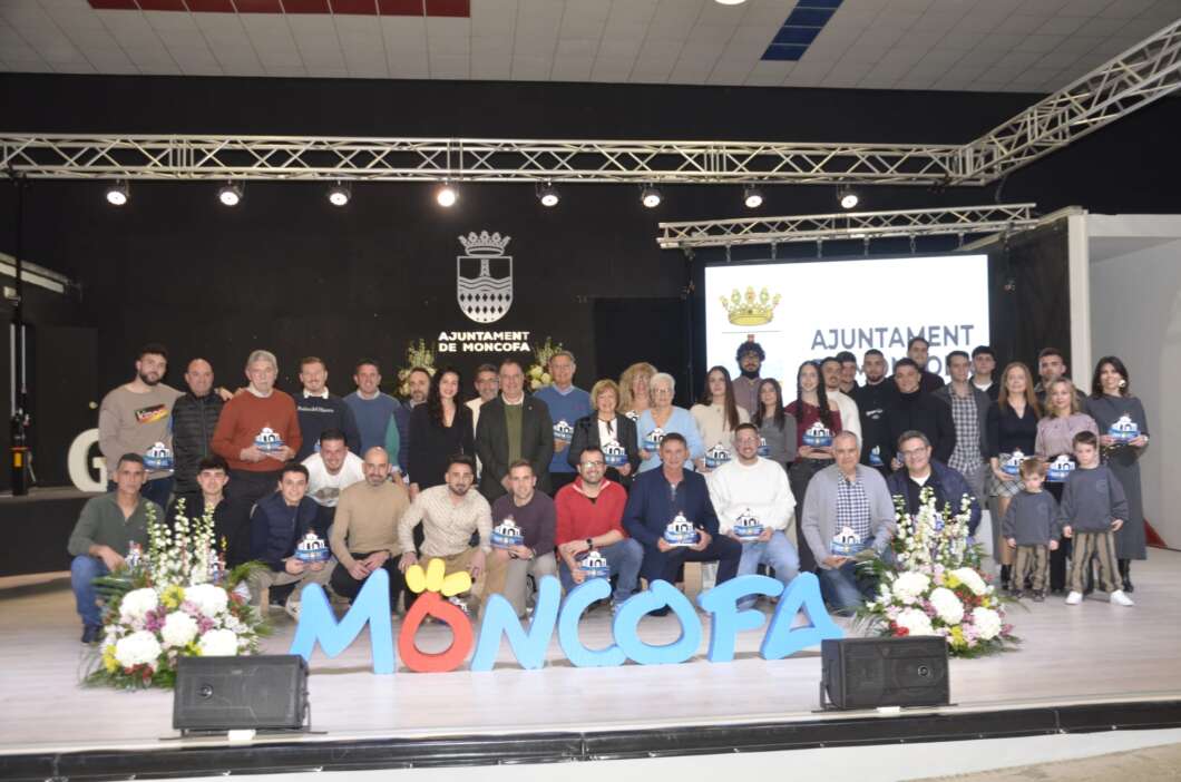 Moncofa premia mig centenar de clubs i esportistes en la Gala de l’Esport 2025