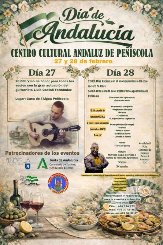 Peñíscola acoge un fin de semana de tradición, música y raíces andaluzas