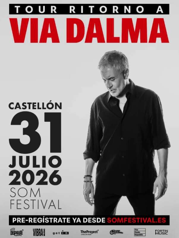 cartel SOM Festival 2026 Sergio Dalma