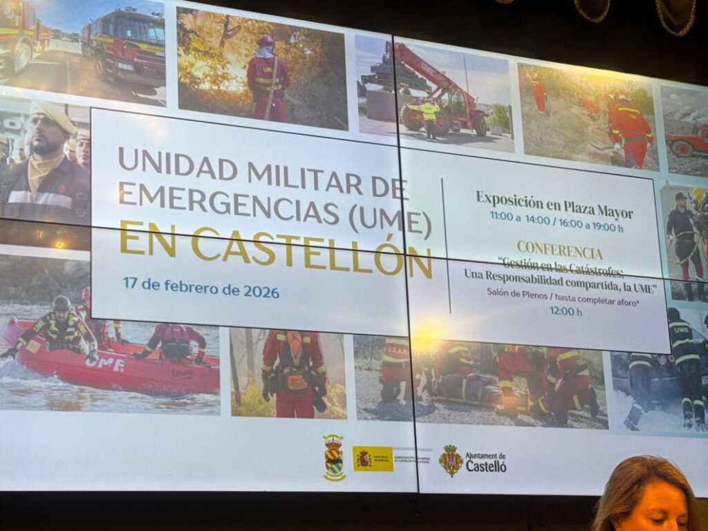 Presentación exposición UME Castellón 