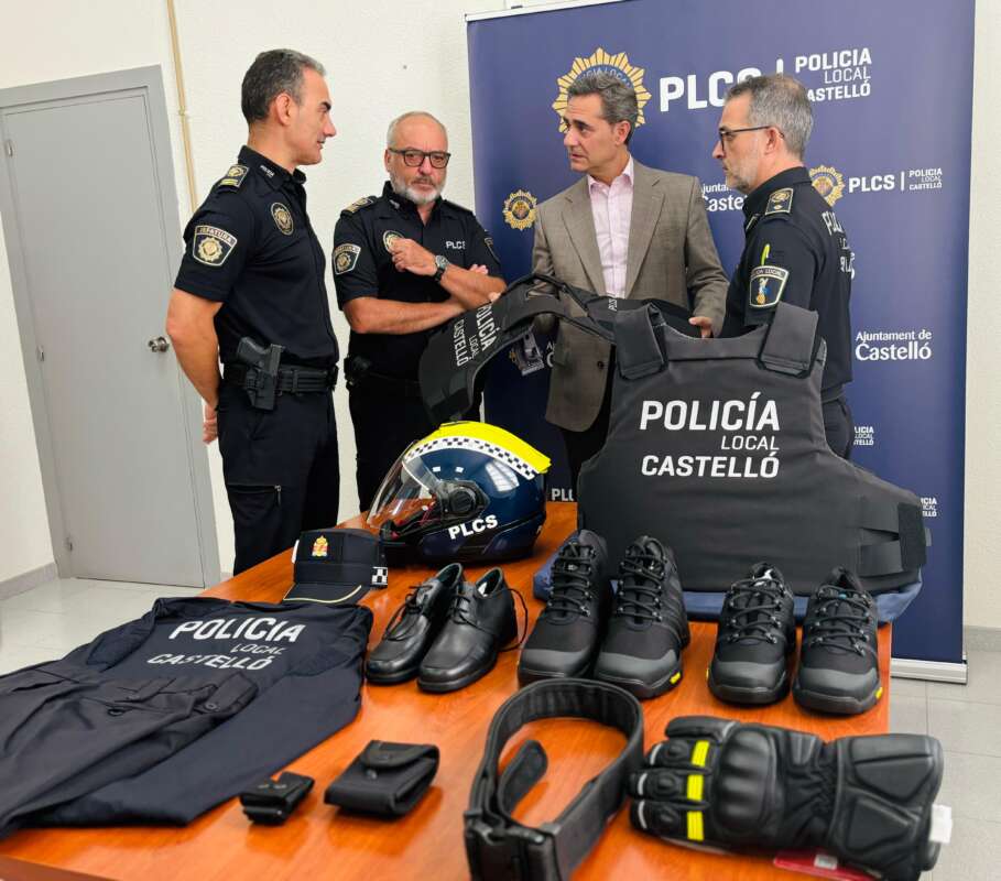 Nuevos uniformes para la Policía Local de Castellón