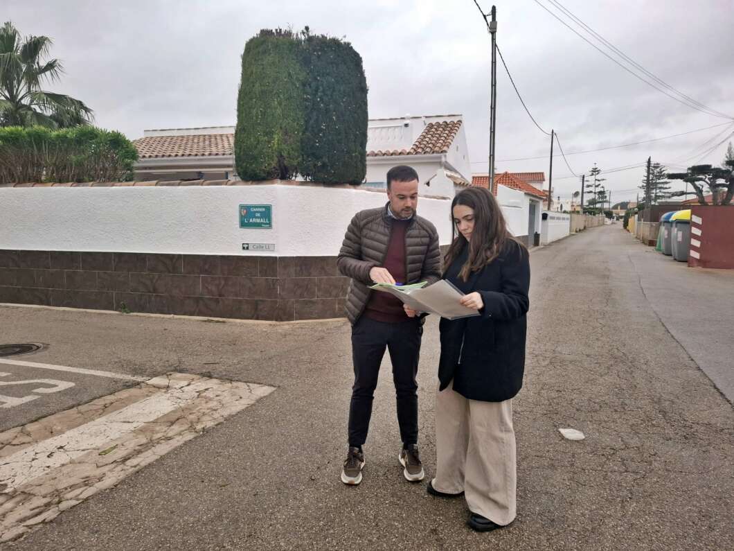 Vinaros, asfaltado, calles costa norte, zona triador