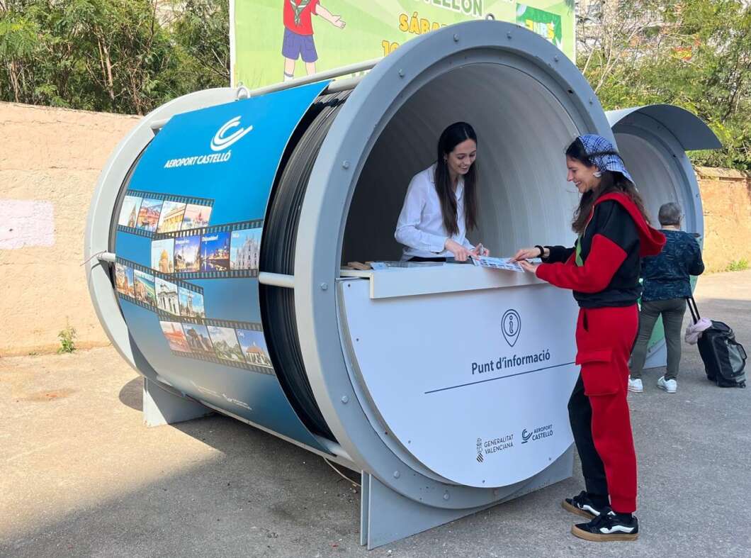 El aeropuerto de Castellón impulsa sus 16 rutas aéreas