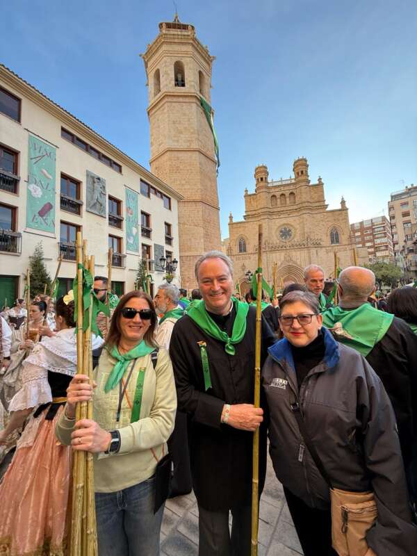 ºAlberto Fabra, salida de la Romeria de les canyes Magdalena 2026