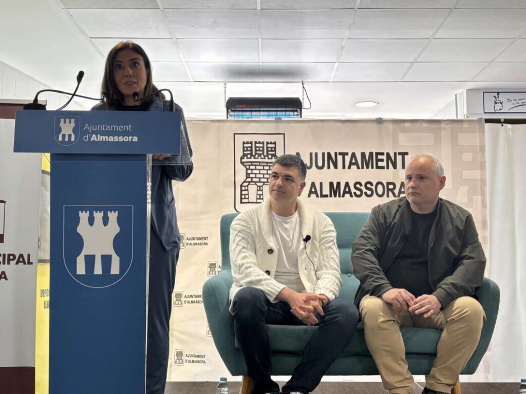 Eloy Moreno en la fira del llibre d'Almassora