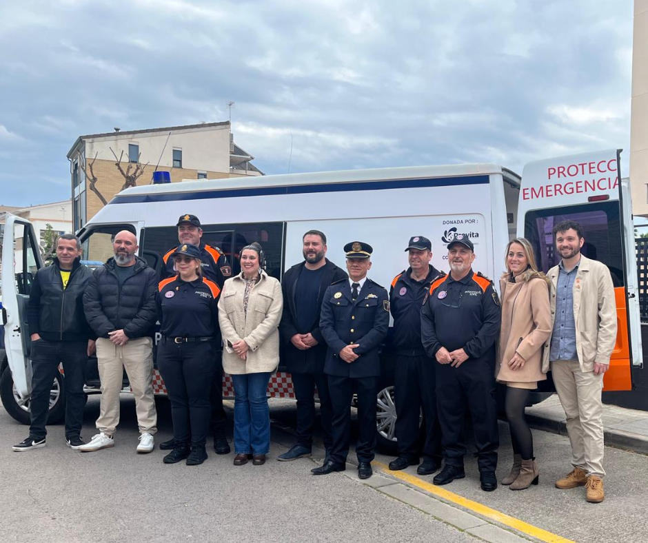 Protecció Civil d'Almenara reforça la seua flota amb dos nous vehicles