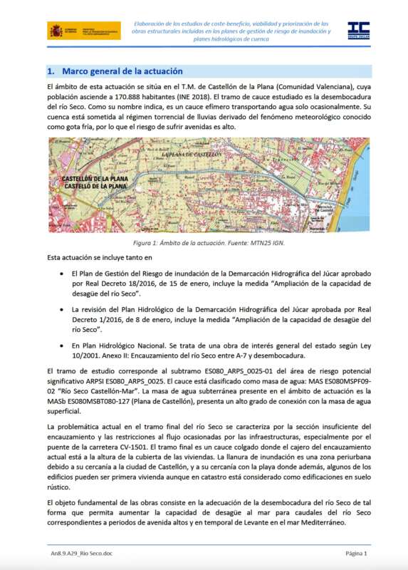 Anejo estudio desembocadura rio seco CHJ 2022