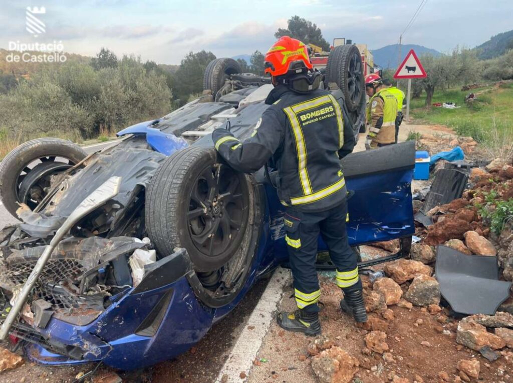 Accidente tráfico en Lucena