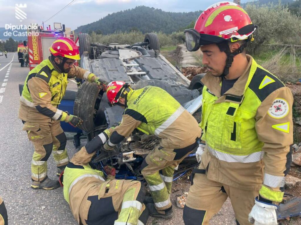 Accidente tráfico en Lucena