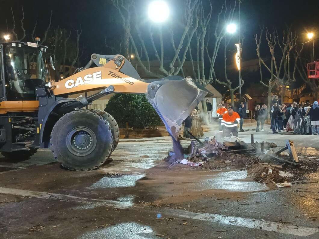 Burriana recull més de 300 tones de residus després de Falles