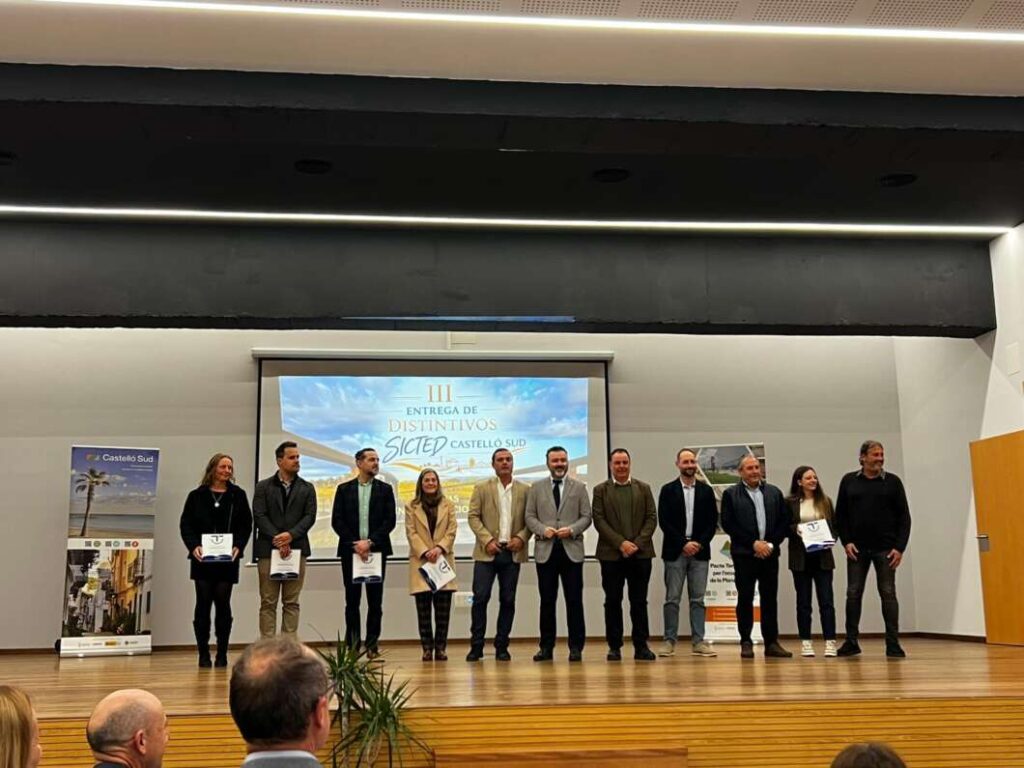 Castelló Sud refuerza la calidad turística en la III Gala SICTED de La Llosa