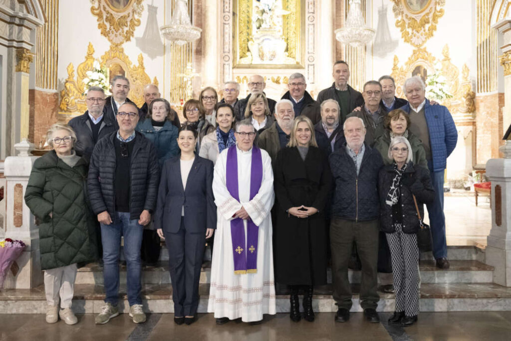 Marta Barrachina participa en la missa del Col·legi Apostòlic al Camerín del Lledó