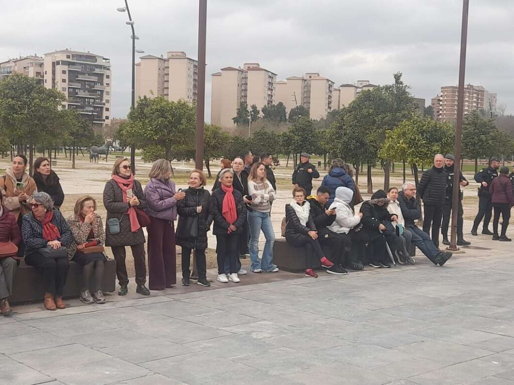 castellonenses para ver a la reina Letizia
