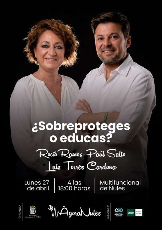 Nules aborda la educación familiar y la sobreprotección en una nueva conferencia del ciclo Àgora