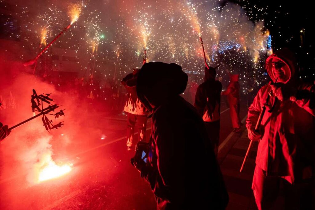Correfoc de la Magdalena Dimonis de la Plana