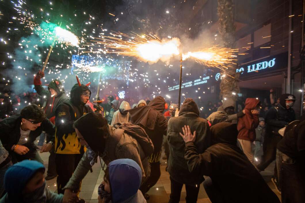 Correfoc de la Magdalena Dimonis de la Plana