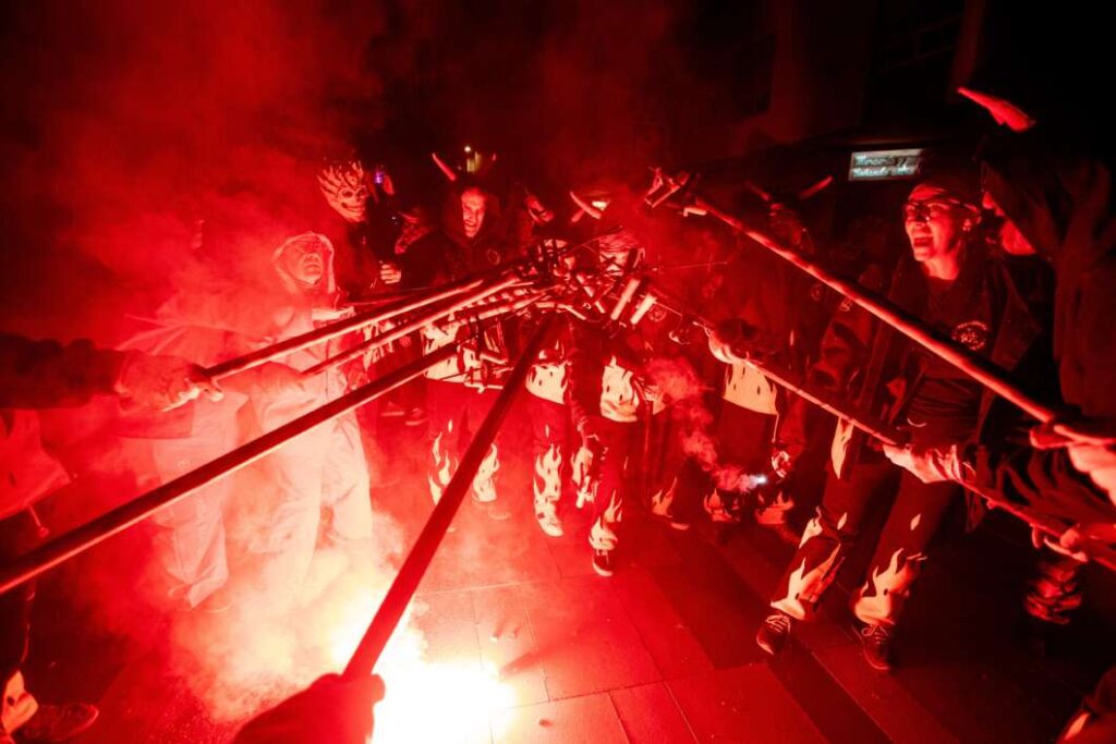 Correfoc de la Magdalena Dimonis de la Plana