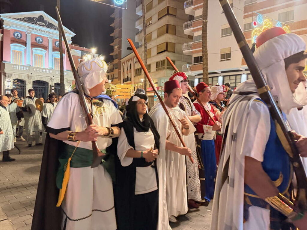 Desfile de Moros y cristianos 50 aniversario Moros d'Alqueria Magdalena 2026
