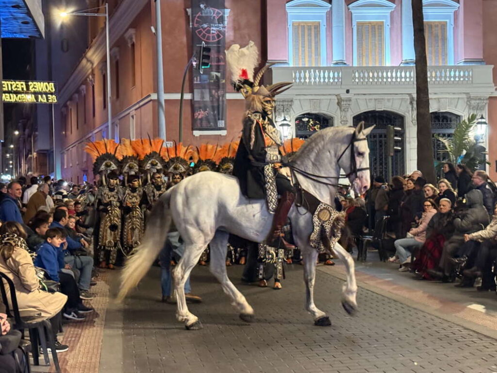 Desfile de Moros y cristianos 50 aniversario Moros d'Alqueria Magdalena 2026