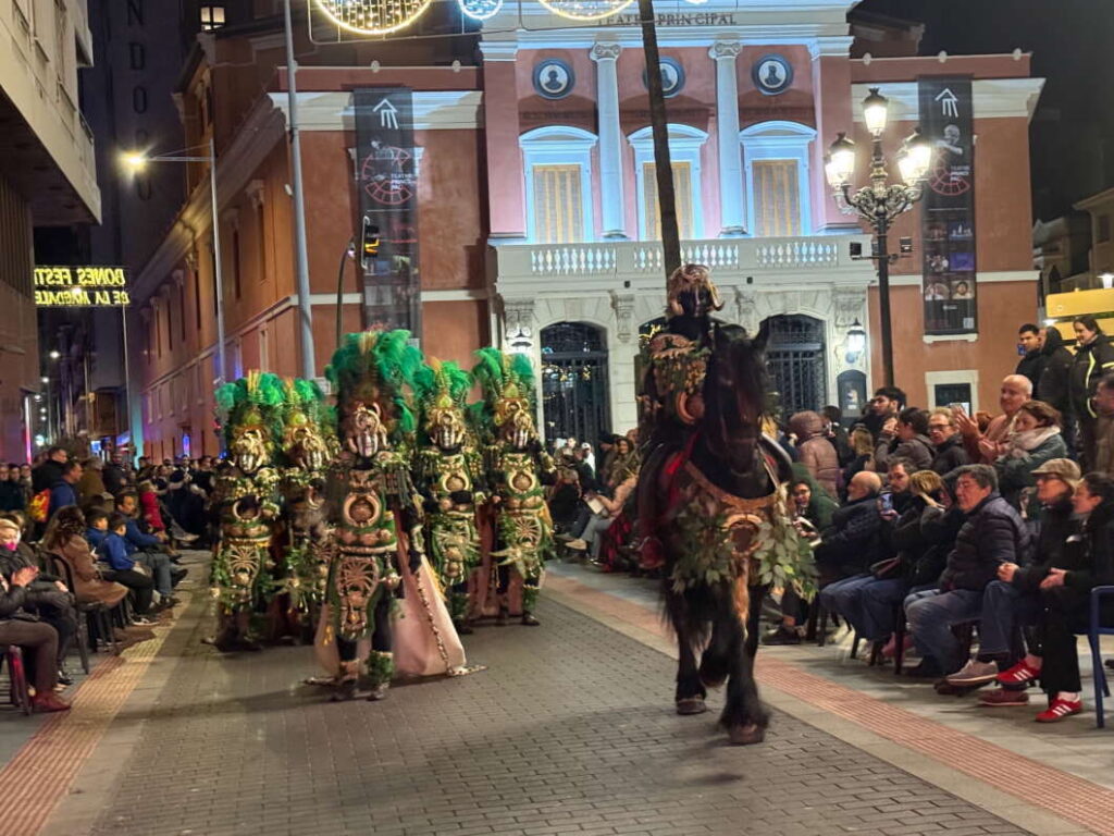 Desfile de Moros y cristianos 50 aniversario Moros d'Alqueria Magdalena 2026