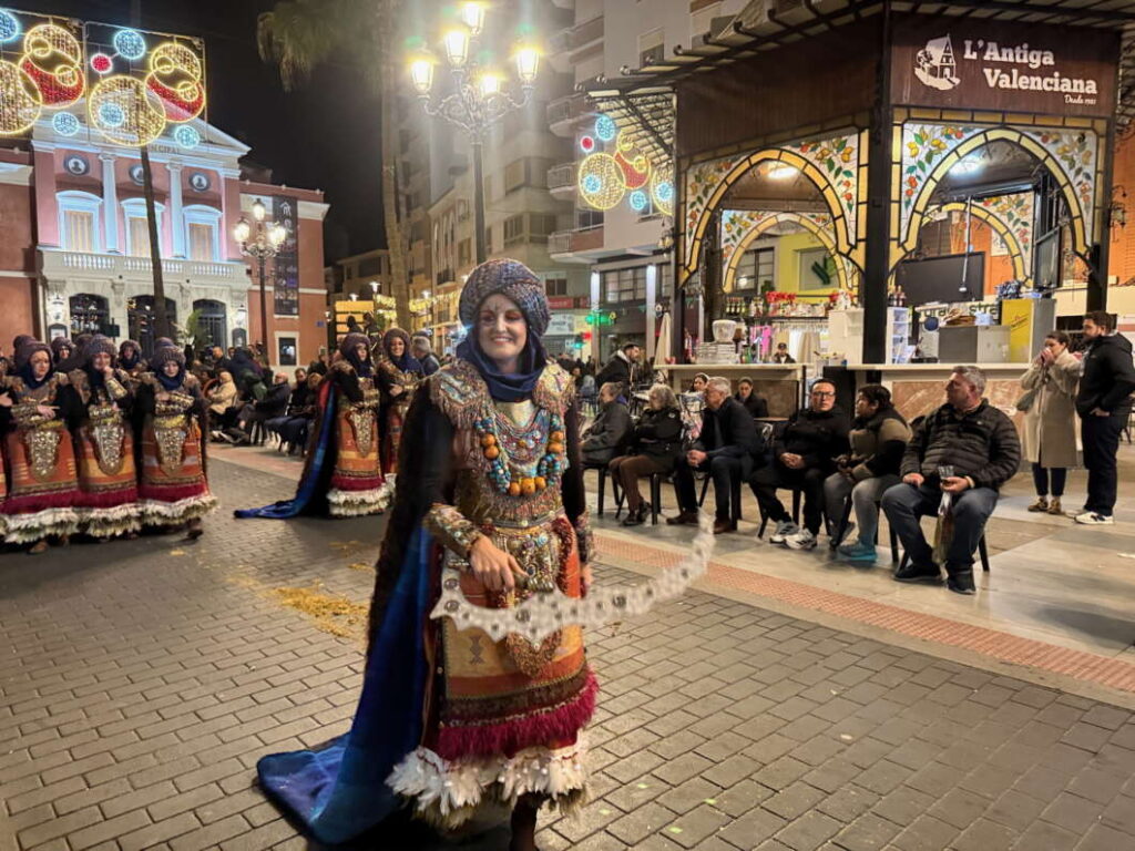 Desfile de Moros y cristianos 50 aniversario Moros d'Alqueria Magdalena 2026