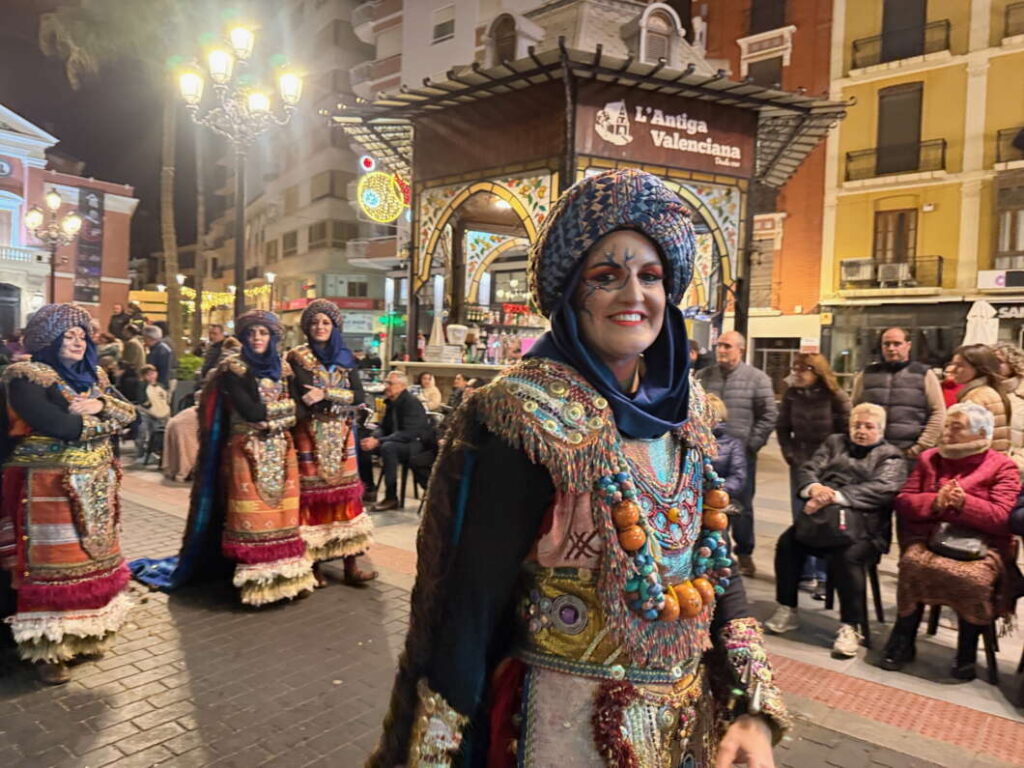 Desfile de Moros y cristianos 50 aniversario Moros d'Alqueria Magdalena 2026