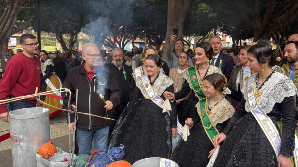 Disparo. Mascletà Tamarit Magdalena 2026