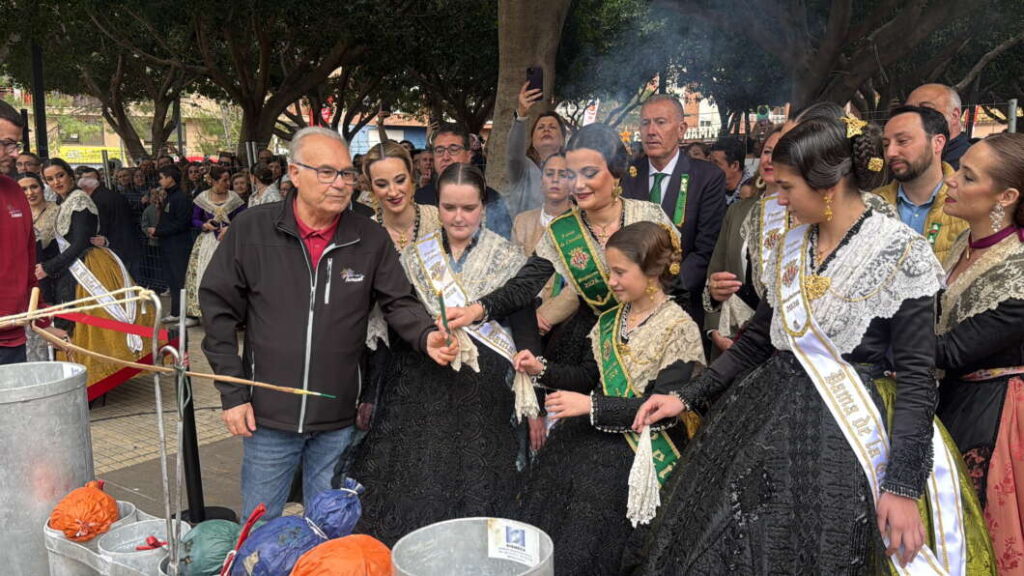 Disparo. Mascletà Tamarit Magdalena 2026