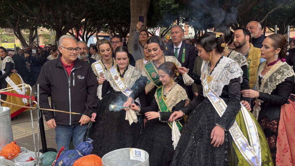 Disparo. Mascletà Tamarit Magdalena 2026