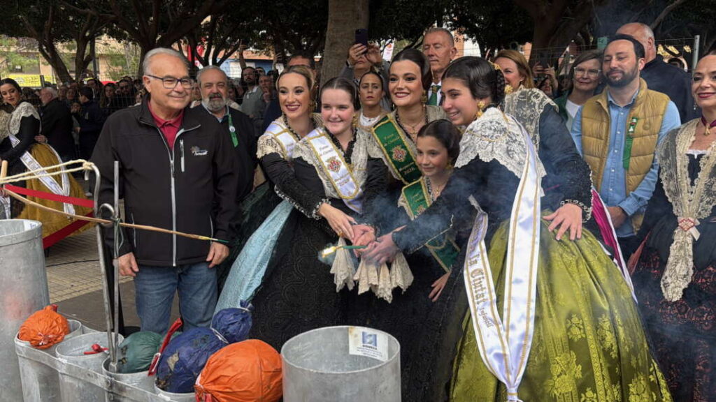 Disparo. Mascletà Tamarit Magdalena 2026