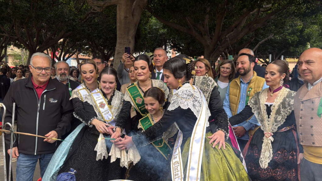 Disparo. Mascletà Tamarit Magdalena 2026