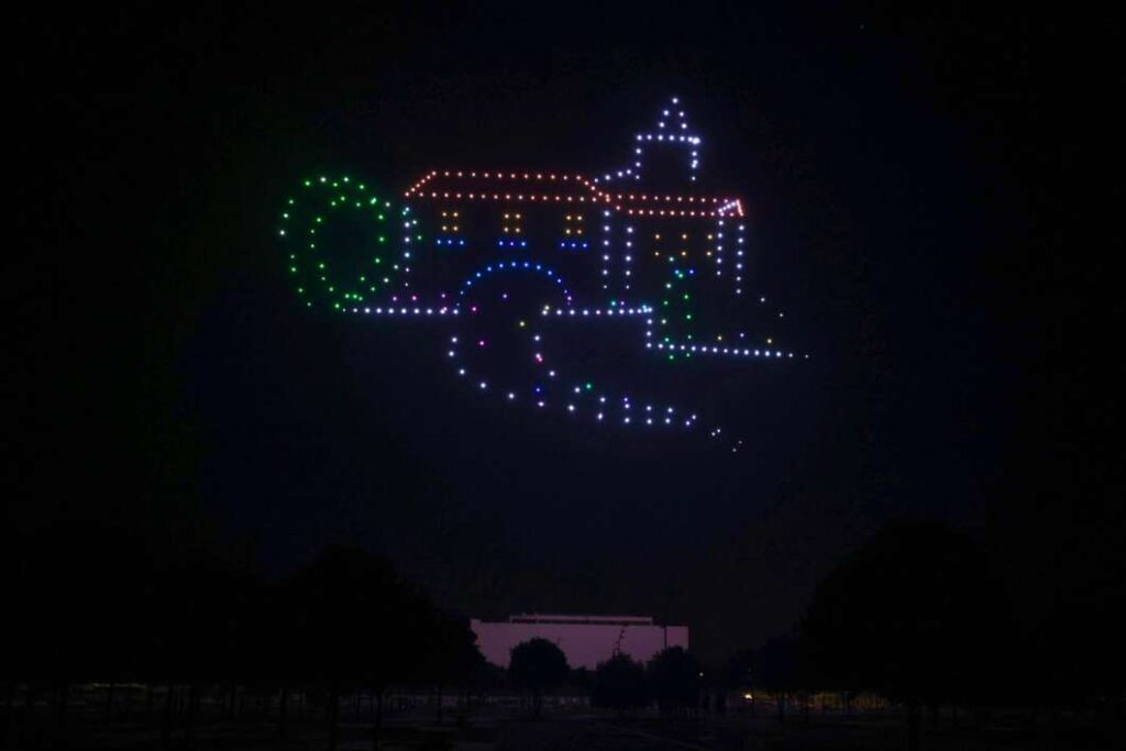 Espectáculo de drones y piromusical Castellón, Magdalena 2026