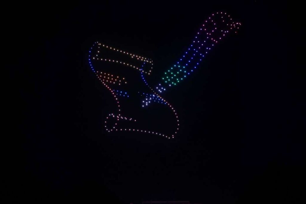 Espectáculo de drones y piromusical Castellón, Magdalena 2026