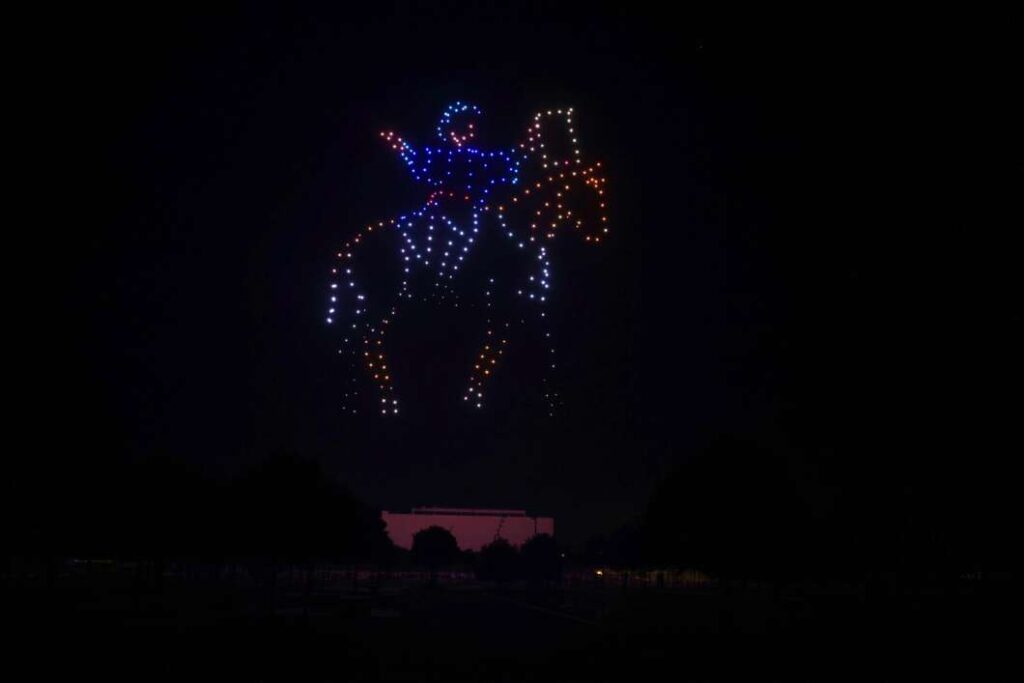 Espectáculo de drones y piromusical Castellón, Magdalena 2026