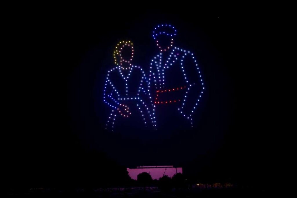 Espectáculo de drones y piromusical Castellón, Magdalena 2026